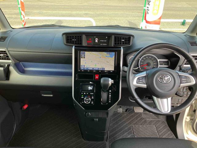 タンクカスタムＧ純正９インチナビ　バックカメラ　前方ドラレコ　ＥＴＣ　衝突回避支援ブレーキ　クルコン　コーナーセンサー　両側電動スライドドア　プッシュボタンスタート　スペアタイヤ　１４インチアルミホイール（千葉県）の中古車