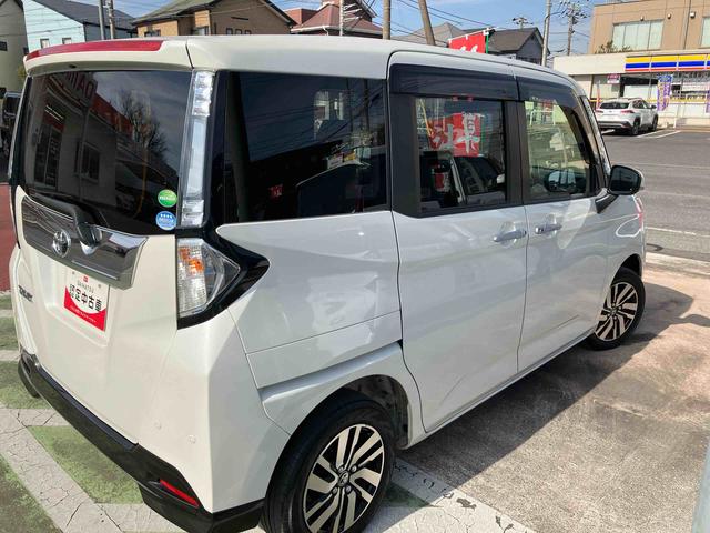 タンクカスタムＧ純正９インチナビ　バックカメラ　前方ドラレコ　ＥＴＣ　衝突回避支援ブレーキ　クルコン　コーナーセンサー　両側電動スライドドア　プッシュボタンスタート　スペアタイヤ　１４インチアルミホイール（千葉県）の中古車