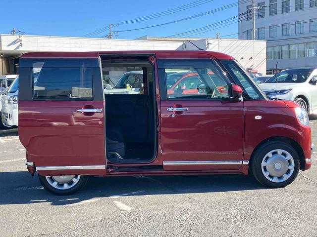 ムーヴキャンバスGブラックインテリアリミテッド SAIII4WD CD/BT/USB/AUX 全周囲カメラ ETC 運転席シートヒーター LEDヘッドライト オートライト オートハイビーム スマアシ フロントガラスディアイサー 両側電動スライドドア ステリモ(千葉県)の中古車