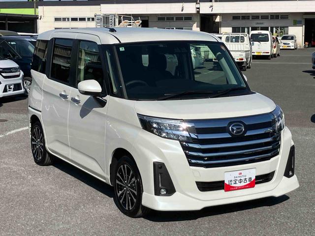 トールカスタムＧ　ターボ９型ＤＰオーディオ／ＢＴ／ＴＶ／Ｂカメラ／ステアスイッチ　ＥＴＣ　ＬＥＤヘッド＆フォグランプ　自動追従クルコン　１５インチアルミ　両側パワスラ　電動駐車ブレーキ　コーナーセンサー　衝突被害軽減ブレーキ（千葉県）の中古車