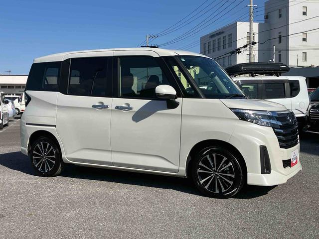 トールカスタムＧ　ターボ９型ＤＰオーディオ／ＢＴ／ＴＶ／Ｂカメラ／ステアスイッチ　ＥＴＣ　ＬＥＤヘッド＆フォグランプ　自動追従クルコン　１５インチアルミ　両側パワスラ　電動駐車ブレーキ　コーナーセンサー　衝突被害軽減ブレーキ（千葉県）の中古車