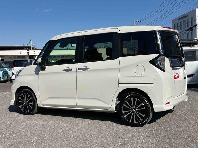 トールカスタムＧ　ターボ９型ＤＰオーディオ／ＢＴ／ＴＶ／Ｂカメラ／ステアスイッチ　ＥＴＣ　ＬＥＤヘッド＆フォグランプ　自動追従クルコン　１５インチアルミ　両側パワスラ　電動駐車ブレーキ　コーナーセンサー　衝突被害軽減ブレーキ（千葉県）の中古車