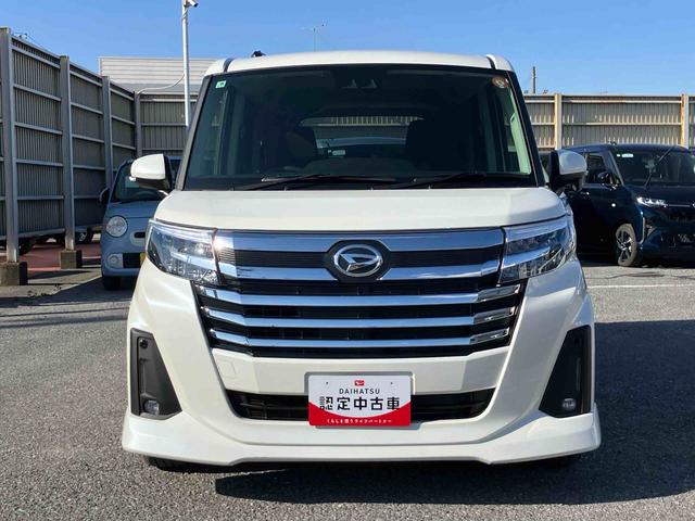 トールカスタムＧ　ターボ９型ＤＰオーディオ／ＢＴ／ＴＶ／Ｂカメラ／ステアスイッチ　ＥＴＣ　ＬＥＤヘッド＆フォグランプ　自動追従クルコン　１５インチアルミ　両側パワスラ　電動駐車ブレーキ　コーナーセンサー　衝突被害軽減ブレーキ（千葉県）の中古車