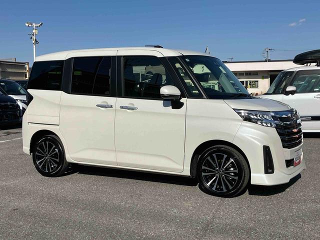 トールカスタムＧ　ターボ９型ＤＰオーディオ／ＢＴ／ＴＶ／Ｂカメラ／ステアスイッチ　ＥＴＣ　ＬＥＤヘッド＆フォグランプ　自動追従クルコン　１５インチアルミ　両側パワスラ　電動駐車ブレーキ　コーナーセンサー　衝突被害軽減ブレーキ（千葉県）の中古車