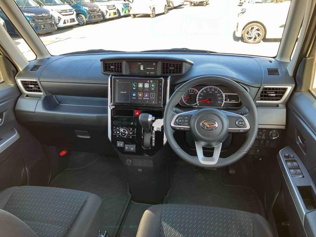 トールカスタムＧ　ターボ９型ＤＰオーディオ／ＢＴ／ＴＶ／Ｂカメラ／ステアスイッチ　ＥＴＣ　ＬＥＤヘッド＆フォグランプ　自動追従クルコン　１５インチアルミ　両側パワスラ　電動駐車ブレーキ　コーナーセンサー　衝突被害軽減ブレーキ（千葉県）の中古車