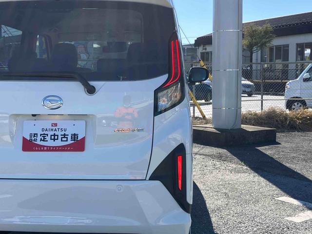 ムーヴＸ左側電動スライドドア　バニティーミラー付き左右サンバイザー　助手席シートバックポケット＋ショッピングフック　チルトステアリング　運転席シートリフター　プッシュエンジンスタート　キーフリーシステム（千葉県）の中古車