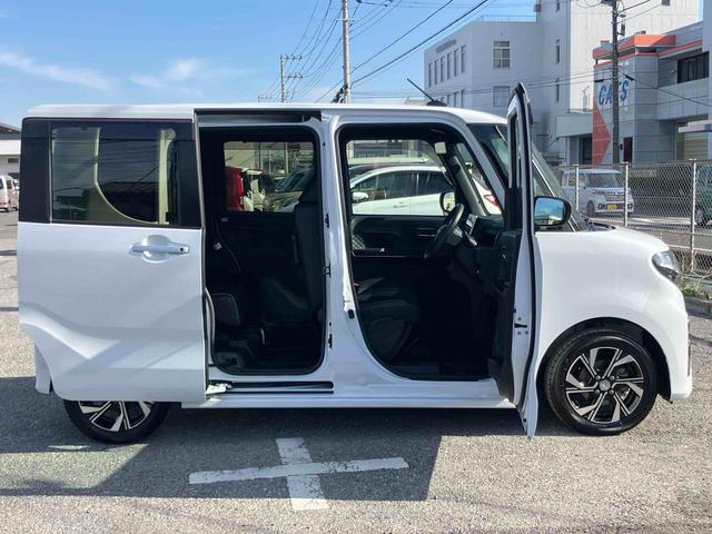 タントカスタムＸパノラマカメラ連動９インチフルセグナビ　ブルートゥース対応　ＵＳＢ接続　ＴＶナビキット　フロント．リヤドライブレコーダー連動　ブラインドスポットモニター　運転席ロングスライドシート　前席シートヒーター（千葉県）の中古車