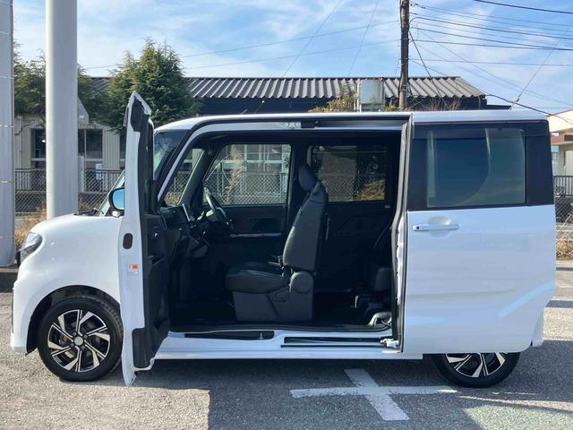 タントカスタムＸパノラマカメラ連動９インチフルセグナビ　ブルートゥース対応　ＵＳＢ接続　ＴＶナビキット　フロント．リヤドライブレコーダー連動　ブラインドスポットモニター　運転席ロングスライドシート　前席シートヒーター（千葉県）の中古車