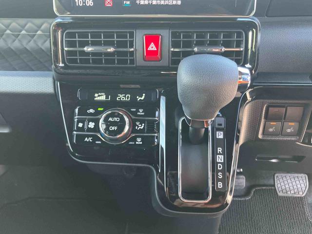 タントカスタムＸパノラマカメラ連動９インチフルセグナビ　ブルートゥース対応　ＵＳＢ接続　ＴＶナビキット　フロント．リヤドライブレコーダー連動　ブラインドスポットモニター　運転席ロングスライドシート　前席シートヒーター（千葉県）の中古車