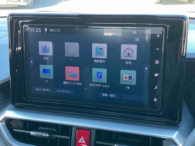 ロッキープレミアムＧ　ＨＥＶ９型ナビ／ＴＶ／ＤＶＤ／ＢＴ／ＵＳＢ　全周囲カメラ　前後ドラレコ　ＥＴＣ　全車速追従クルコン　ＬＥＤヘッドランプ　リヤフォグ　コーナーセンサー　シートヒーター　革ステ　電動駐車ブレーキ　アルミ（千葉県）の中古車