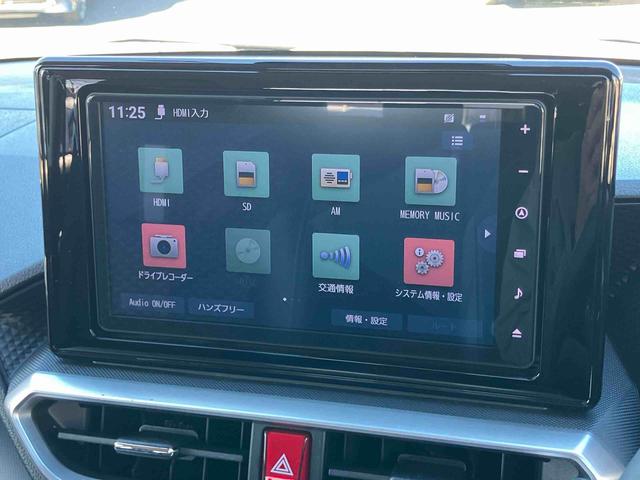 ロッキープレミアムＧ　ＨＥＶ９型ナビ／ＴＶ／ＤＶＤ／ＢＴ／ＵＳＢ　全周囲カメラ　前後ドラレコ　ＥＴＣ　全車速追従クルコン　ＬＥＤヘッドランプ　リヤフォグ　コーナーセンサー　シートヒーター　革ステ　電動駐車ブレーキ　アルミ（千葉県）の中古車