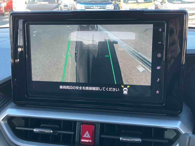 ロッキープレミアムＧ　ＨＥＶ９型ナビ／ＴＶ／ＤＶＤ／ＢＴ／ＵＳＢ　全周囲カメラ　前後ドラレコ　ＥＴＣ　全車速追従クルコン　ＬＥＤヘッドランプ　リヤフォグ　コーナーセンサー　シートヒーター　革ステ　電動駐車ブレーキ　アルミ（千葉県）の中古車