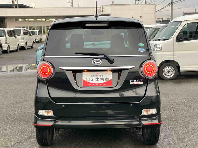 キャストスポーツSAIIターボ バックカメラ ETC MOMO製革巻ハンドル パドルシフト ステリモ 16インチアルミ LEDヘッドライト オートライト スマアシ 運転席シートヒータ キーフリー ボタンスタート フォグランプ(千葉県)の中古車