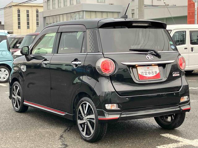 キャストスポーツSAIIターボ バックカメラ ETC MOMO製革巻ハンドル パドルシフト ステリモ 16インチアルミ LEDヘッドライト オートライト スマアシ 運転席シートヒータ キーフリー ボタンスタート フォグランプ(千葉県)の中古車