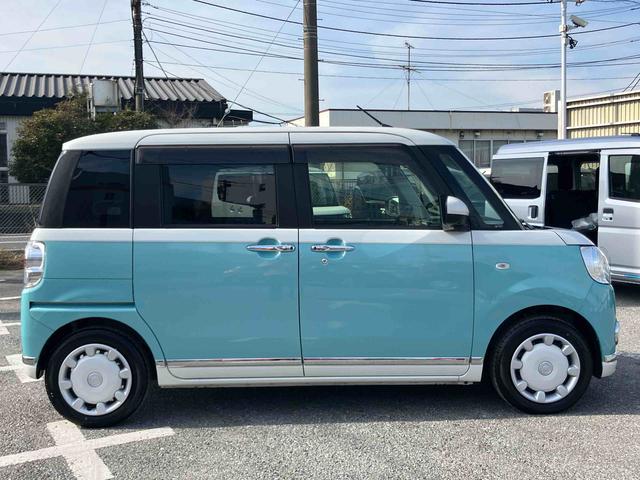 ムーヴキャンバスＧブラックインテリアリミテッド　ＳＡIIIパノラマカメラ連動フルセグナビ　ＵＳＢ接続　ブルートゥース対応　フロント．リヤドライブレコーダー連動　ＥＴＣ　室内イルミネーションパック　置きラクボックス　助手席シートアンダートレイ（千葉県）の中古車