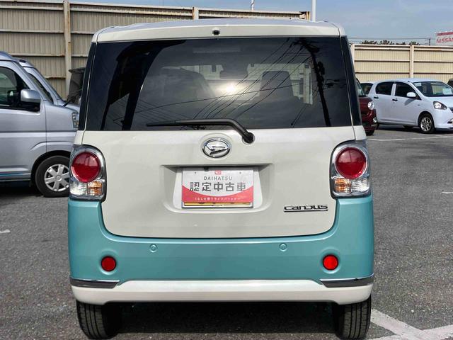 ムーヴキャンバスＧブラックインテリアリミテッド　ＳＡIIIパノラマカメラ連動フルセグナビ　ＵＳＢ接続　ブルートゥース対応　フロント．リヤドライブレコーダー連動　ＥＴＣ　室内イルミネーションパック　置きラクボックス　助手席シートアンダートレイ（千葉県）の中古車