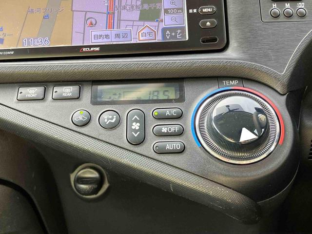 アクアＳハイブリッド　ナビ／ワンセグ／ＣＤ　バックカメラ　ＥＴＣ　ヘッドランプウォッシャー　車両接近通報装置　ゲートシフトレバー　アルミホイール　キーレスエントリー　サイドレバー式駐車ブレーキ　スペアタイヤ（千葉県）の中古車