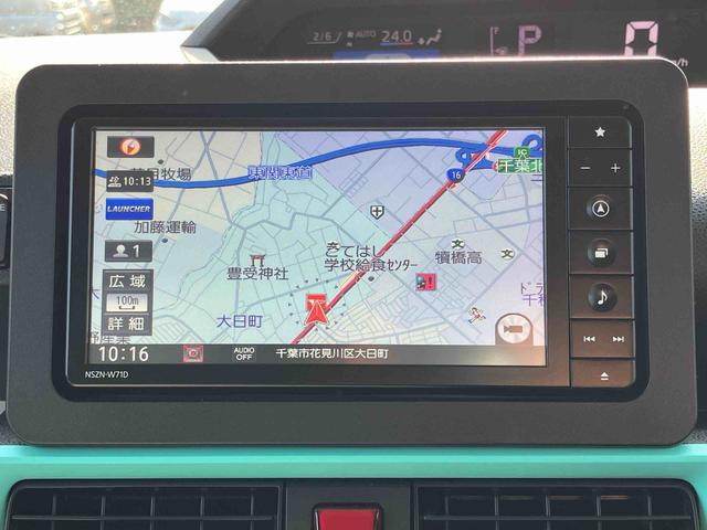 タントＸナビ／ＢＴ／ＴＶ／ＤＩＳＣ／バックカメラ／ステアスイッチ　前後ドラレコ　左側パワスラ　ＬＥＤヘッドライト　スマートキー　電格ドアミラー　シートヒーター　シートバックテーブル　衝突被害軽減ブレーキ（千葉県）の中古車