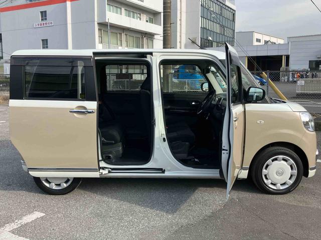 ムーヴキャンバスＸブラックインテリアリミテッド　ＳＡIIIパノラマカメラ連動ＤＶＤチューナー　ＵＳＢ接続　ブルートゥース対応　衝突被害軽減ブレーキ　横滑り防止装置　アイドリングストップ　置きラクボックス　オートライト　オートハイビーム　ショッピングフック（千葉県）の中古車