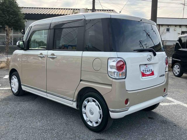 ムーヴキャンバスＸブラックインテリアリミテッド　ＳＡIIIパノラマカメラ連動ＤＶＤチューナー　ＵＳＢ接続　ブルートゥース対応　衝突被害軽減ブレーキ　横滑り防止装置　アイドリングストップ　置きラクボックス　オートライト　オートハイビーム　ショッピングフック（千葉県）の中古車