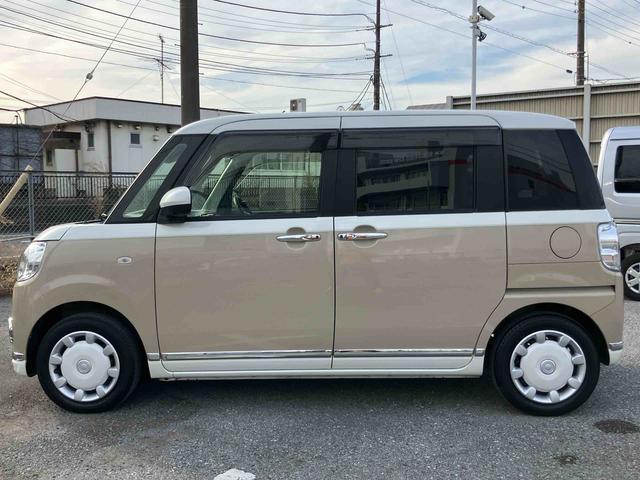 ムーヴキャンバスＸブラックインテリアリミテッド　ＳＡIIIパノラマカメラ連動ＤＶＤチューナー　ＵＳＢ接続　ブルートゥース対応　衝突被害軽減ブレーキ　横滑り防止装置　アイドリングストップ　置きラクボックス　オートライト　オートハイビーム　ショッピングフック（千葉県）の中古車