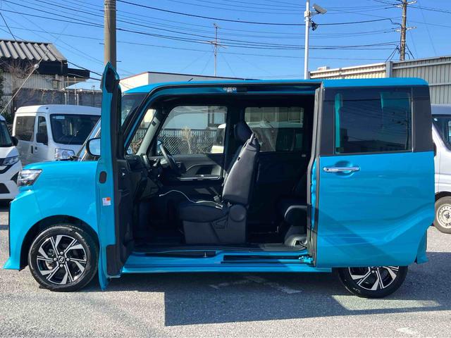 タントカスタムＸバックカメラ連動フルセグナビ　ブルートゥース対応　フロント．リヤ２カメラドライブレコーダー　衝突回避支援システム　横滑り防止装置　運転席ロングスライドシート　前後コーナーセンサ−　ミラクルオープンドア（千葉県）の中古車