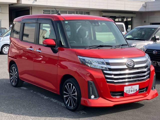 トールカスタムＧ　ターボターボ　９型ＤＳＡ／ＴＶ／ＢＴ／ＵＳＢ　全周囲カメラ　前後ドラレコ　ＥＴＣ　全車速追従クルコン　ＬＥＤヘッドランプ　オートライト　ＡＤＢ　前後コーナーセンサー　キーフリー　アルミ　電動駐車ブレーキ（千葉県）の中古車