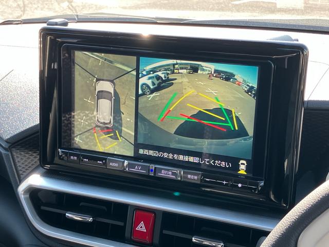 ロッキープレミアムＧ　ＨＥＶＨＥＶ　９型ナビ／ＴＶ／ＤＶＤ／ＢＴ／ＵＳＢ　全周囲カメラ　前後ドラレコ　ＥＴＣ　全車速追従クルコン　ＬＥＤヘッドランプ　ＡＤＢ　リヤフォグ　コーナーセンサー　シートヒータ　アルミ　ＢＳＭ　Ａ／Ｃ電源（千葉県）の中古車