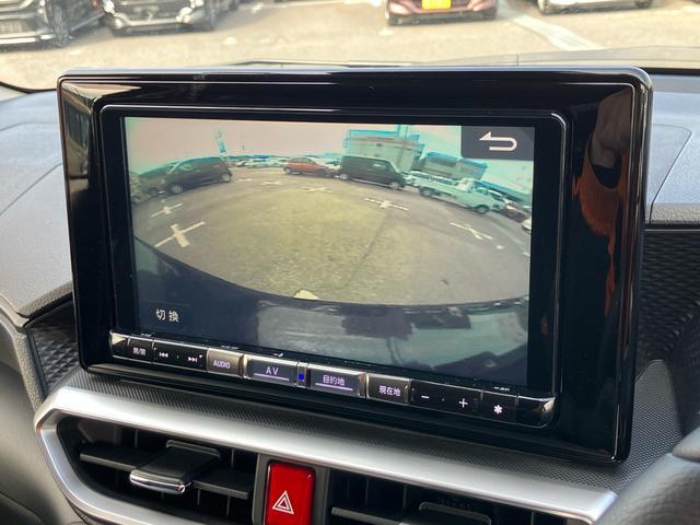 ロッキープレミアムＧ　ＨＥＶ９型ナビ／ＢＴ／ＴＶ／ＤＩＳＣ／全周囲カメラ　前後ドラレコ　ＥＴＣ　１００Ｖ電源　エアロ　１７インチＡＷ　ＬＥＤヘッド／前後フォグ　スマートキー　シートヒーター　ＢＳＭ　クルコン　衝突被害軽減ブレーキ（千葉県）の中古車