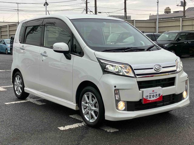 ムーヴカスタム Xリミテッド SAナビ/ワンセグ/CD/USB バックカメラ 前後コーナーセンサー LEDヘッドライト オートライト トップシェイドガラス 革巻ステアリング キーフリーシステム 盗難防止アラーム イモビライザー アルミ(千葉県)の中古車