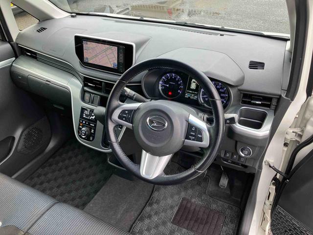 ムーヴカスタム　ＲＳ　ＳＡIIターボ　ナビ／ＴＶ／ＢＴ／ＵＳＢ／ＤＶＤ　バックカメラ　ＬＥＤヘッドライト　オートライト　トップシェイドガラス　革巻ステアリング　ステアリングリモコン　キーフリー　盗難防止アラーム　アルミ　スマアシ２（千葉県）の中古車