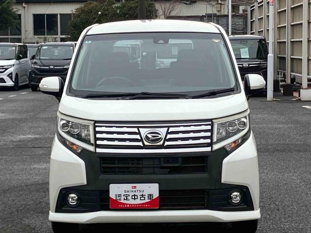 ムーヴカスタム　ＲＳ　ＳＡIIターボ　ナビ／ＴＶ／ＢＴ／ＵＳＢ／ＤＶＤ　バックカメラ　ＬＥＤヘッドライト　オートライト　トップシェイドガラス　革巻ステアリング　ステアリングリモコン　キーフリー　盗難防止アラーム　アルミ　スマアシ２（千葉県）の中古車