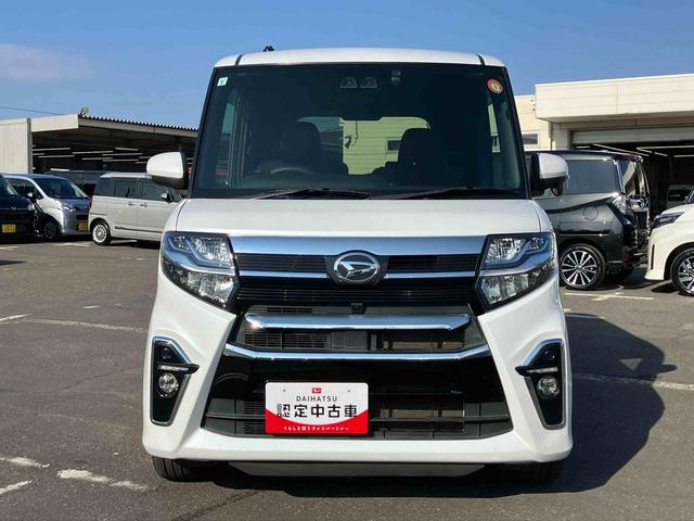 タントカスタムRSスタイルセレクション 4WDターボ 9型ナビ/BT/TV/DISC/バックカメラ/ステアスイッチ 前後ドラレコ ETC サイドガーニッシュ 両側パワスラ 15インチアルミ LEDヘッド/フォグ スマートキー シートヒーター(千葉県)の中古車