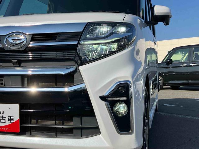 タントカスタムRSスタイルセレクション 4WDターボ 9型ナビ/BT/TV/DISC/バックカメラ/ステアスイッチ 前後ドラレコ ETC サイドガーニッシュ 両側パワスラ 15インチアルミ LEDヘッド/フォグ スマートキー シートヒーター(千葉県)の中古車