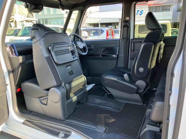 タントカスタムRSスタイルセレクション 4WDターボ 9型ナビ/BT/TV/DISC/バックカメラ/ステアスイッチ 前後ドラレコ ETC サイドガーニッシュ 両側パワスラ 15インチアルミ LEDヘッド/フォグ スマートキー シートヒーター(千葉県)の中古車