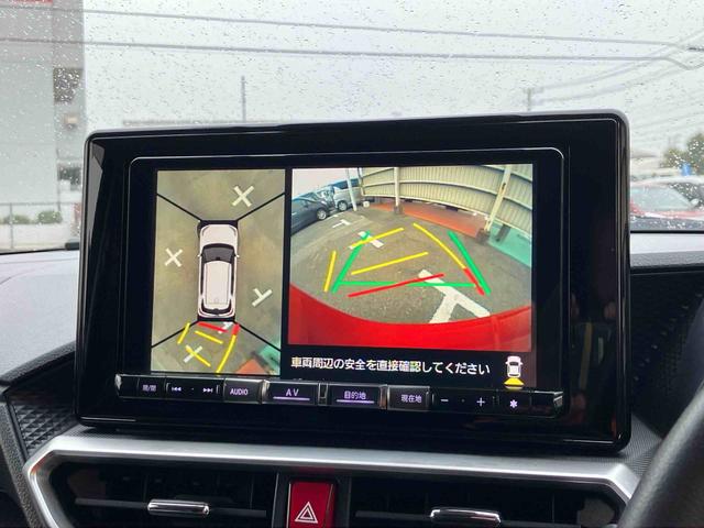 ロッキープレミアムＧ　ＨＥＶ９型ナビ／ＢＴ／ＴＶ／ＤＩＳＣ／全周囲カメラ／ステアスイッチ　前後ドラレコ　ＥＴＣ　１７インチアルミ　ＬＥＤヘッド／前後フォグ　スマートキー　シートヒーター　自動追従クルコン　衝突被害軽減ブレーキ（千葉県）の中古車