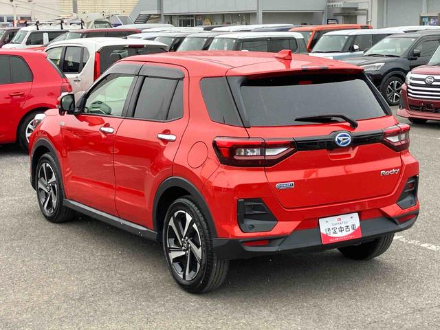 ロッキープレミアムＧ　ＨＥＶ９型ナビ／ＢＴ／ＴＶ／ＤＩＳＣ／全周囲カメラ／ステアスイッチ　前後ドラレコ　ＥＴＣ　１７インチアルミ　ＬＥＤヘッド／前後フォグ　スマートキー　シートヒーター　自動追従クルコン　衝突被害軽減ブレーキ（千葉県）の中古車