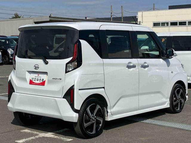 ムーヴＲＳターボエンジン　両側電動スライドドア　１５インチアルミホイール　ＬＥＤヘッド＆フォグランプ　バックカメラ　スマートキー　電動駐車ブレーキ　オート格納ドアミラー　自動追従クルコン　衝突被害軽減ブレーキ（千葉県）の中古車