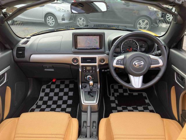 コペンセロターボエンジン　ナビ／ＢＴ／ＴＶ／ＤＩＳＣ　ＥＴＣ　電動開閉ルーフ　１６インチアルミ　ＬＥＤヘッドライト　ハロゲンフォグランプ　スマートキー　シートヒーター　シーケンシャルシフトＣＶＴ　横滑り防止装置（千葉県）の中古車