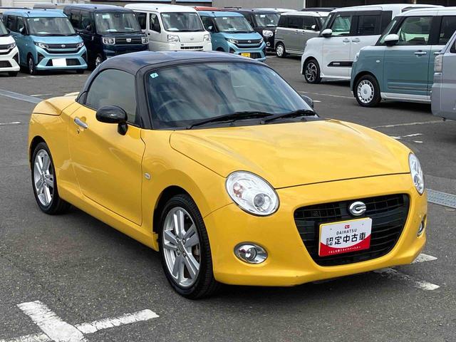 コペンセロターボエンジン　ナビ／ＢＴ／ＴＶ／ＤＩＳＣ　ＥＴＣ　電動開閉ルーフ　１６インチアルミ　ＬＥＤヘッドライト　ハロゲンフォグランプ　スマートキー　シートヒーター　シーケンシャルシフトＣＶＴ　横滑り防止装置（千葉県）の中古車