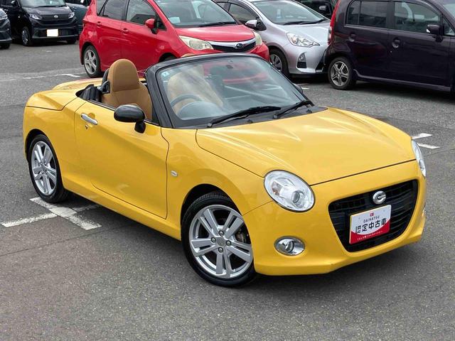 コペンセロターボエンジン　ナビ／ＢＴ／ＴＶ／ＤＩＳＣ　ＥＴＣ　電動開閉ルーフ　１６インチアルミ　ＬＥＤヘッドライト　ハロゲンフォグランプ　スマートキー　シートヒーター　シーケンシャルシフトＣＶＴ　横滑り防止装置（千葉県）の中古車