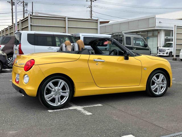 コペンセロターボエンジン　ナビ／ＢＴ／ＴＶ／ＤＩＳＣ　ＥＴＣ　電動開閉ルーフ　１６インチアルミ　ＬＥＤヘッドライト　ハロゲンフォグランプ　スマートキー　シートヒーター　シーケンシャルシフトＣＶＴ　横滑り防止装置（千葉県）の中古車