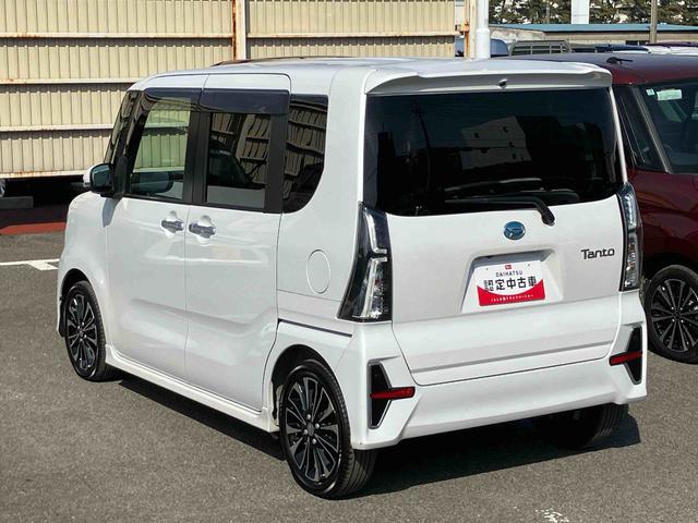 タントカスタムＲＳ９型ナビ／ＢＴ／ＴＶ／ＤＩＳＣ／バックカメラ／ステアスイッチ　前後ドラレコ　ＥＴＣ　両側パワスラ　１５インチアルミ　ＬＥＤヘッド＆フォグ　スマートキー　シートヒーター　シートバックテーブル　クルコン（千葉県）の中古車