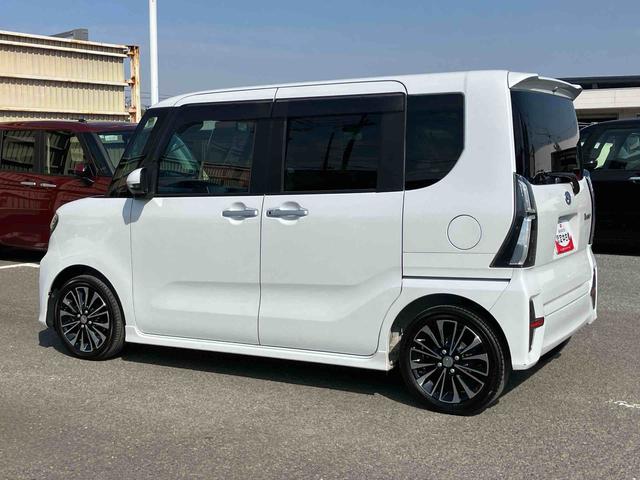 タントカスタムＲＳ９型ナビ／ＢＴ／ＴＶ／ＤＩＳＣ／バックカメラ／ステアスイッチ　前後ドラレコ　ＥＴＣ　両側パワスラ　１５インチアルミ　ＬＥＤヘッド＆フォグ　スマートキー　シートヒーター　シートバックテーブル　クルコン（千葉県）の中古車