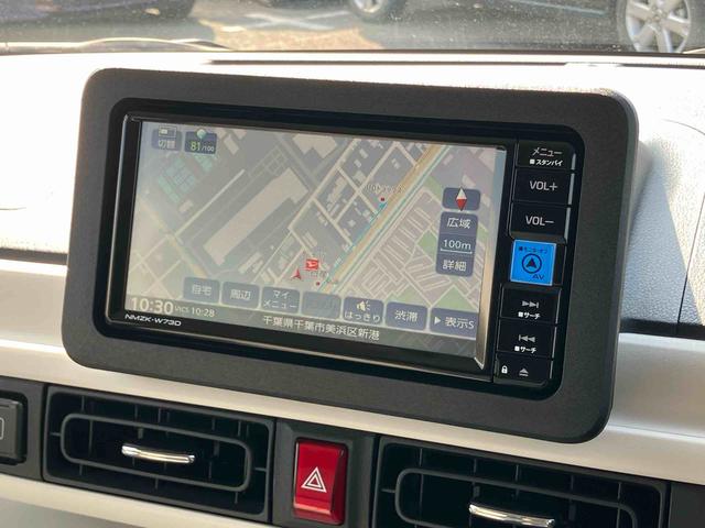 ムーヴキャンバスストライプスＧターボターボ　ナビ／ＴＶ／ＤＶＤ／ＢＴ／ＵＳＢ　バックカメラ　前後ドラレコ　ＥＴＣ　ＬＥＤヘッドライト　コーナーセンサー　両側電動スライド　シートヒータ　電動駐車ブレーキ　ホッとカップホルダー　置き楽ＢＯＸ（千葉県）の中古車