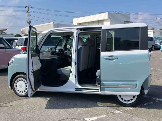 ムーヴキャンバスストライプスＧターボターボ　ナビ／ＴＶ／ＤＶＤ／ＢＴ／ＵＳＢ　バックカメラ　前後ドラレコ　ＥＴＣ　ＬＥＤヘッドライト　コーナーセンサー　両側電動スライド　シートヒータ　電動駐車ブレーキ　ホッとカップホルダー　置き楽ＢＯＸ（千葉県）の中古車