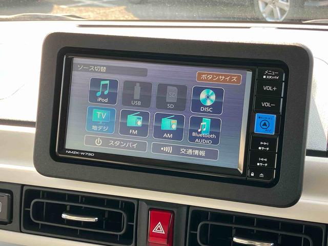 ムーヴキャンバスストライプスＧターボターボ　ナビ／ＴＶ／ＤＶＤ／ＢＴ／ＵＳＢ　バックカメラ　前後ドラレコ　ＥＴＣ　ＬＥＤヘッドライト　コーナーセンサー　両側電動スライド　シートヒータ　電動駐車ブレーキ　ホッとカップホルダー　置き楽ＢＯＸ（千葉県）の中古車