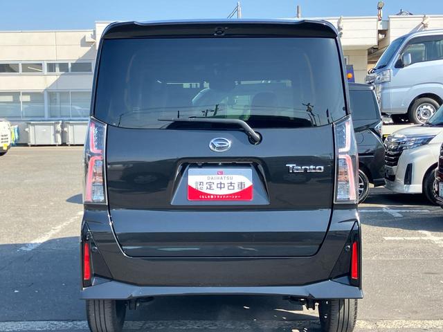 タントカスタムＲＳターボ　９型ＤＳＡ／ＴＶ／ＢＴ／ＵＳＢ　バックカメラ　前後ドラレコ　ＥＴＣ　ＬＥＤヘッドライト　オートライト　ＡＤＢ　スマアシ　コ−ナ−センサー　シートヒーター　両側電動スライドドア　革ステ　アルミ（千葉県）の中古車
