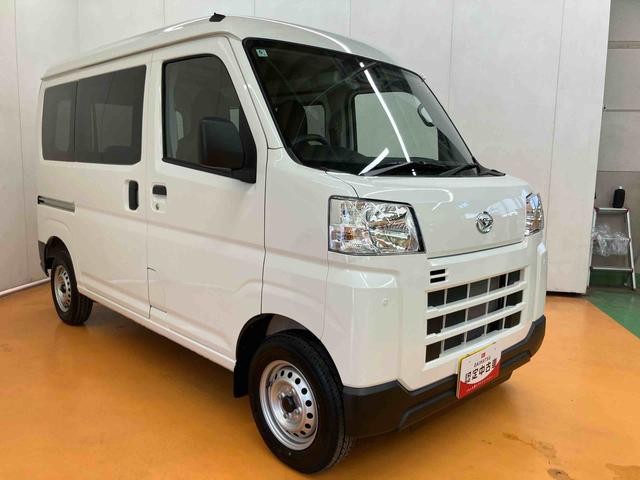 ハイゼットカーゴデラックス衝突回避支援システム　横滑り防止装置　前後コーナーセンサー　オーバーヘッドシェルフ　アイドリングストップ　オートライト　オートハイビーム　マニュアルレベリング機能付ハロゲンヘッドライト（千葉県）の中古車
