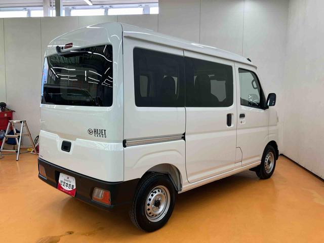 ハイゼットカーゴデラックス衝突回避支援システム　横滑り防止装置　前後コーナーセンサー　オーバーヘッドシェルフ　アイドリングストップ　オートライト　オートハイビーム　マニュアルレベリング機能付ハロゲンヘッドライト（千葉県）の中古車